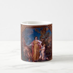 Decke im Vatikan in Rom, Italien Kaffeetasse