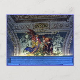 Decke im Vatikanmuseum in Rom Postkarte