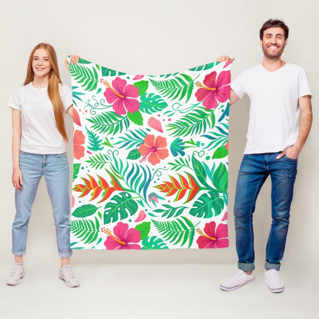 Decke - Lebendiger Tropischer Hibiskus und Monster (Beispiel)