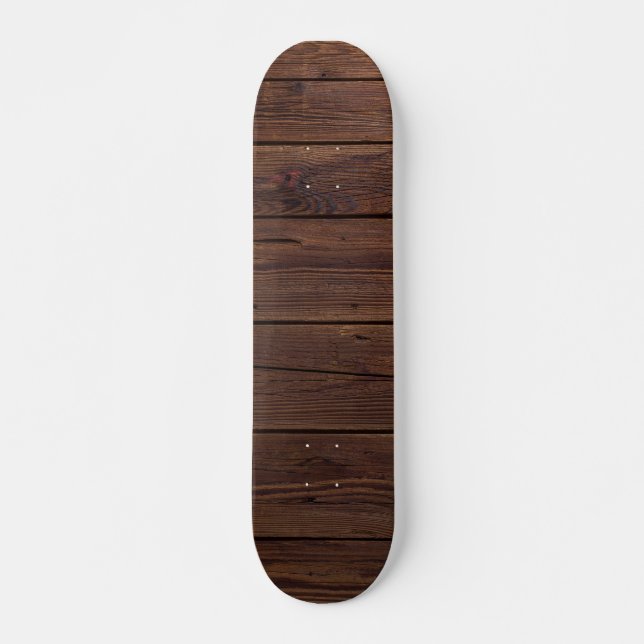 Decke mit Holzkappen Skateboard (Vorne)