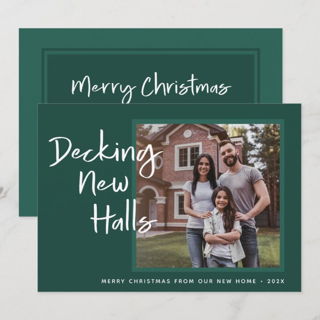 Decke neue Hallen | Ankündigung zur grünen Bewegun (Vorne/Hinten)