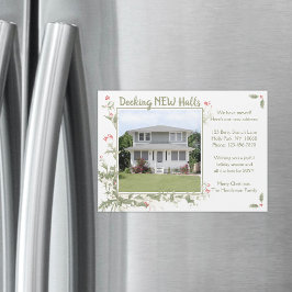 Decke neue Hallen Magnetic wir bewegten Weihnachts Magneteinladung