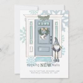 Decke neue Hallen Neue Zuhause Weihnachtsfeiertag Einladung