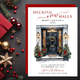 Decke neue Hallen Neue Zuhause Weihnachtsreise Ankündigung