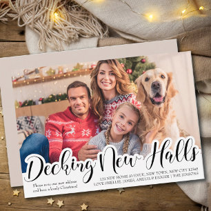 Decke neue Hallen Single Foto Hand Buchstaben