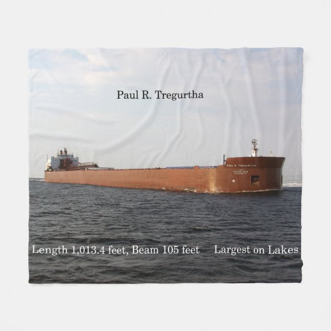 Decke Pauls R. Tregurtha (Vorderseite (Horizontal))