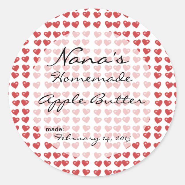 Deckel für die Herzinsuffizienz - Größe für einen  Runder Aufkleber (Vorderseite)