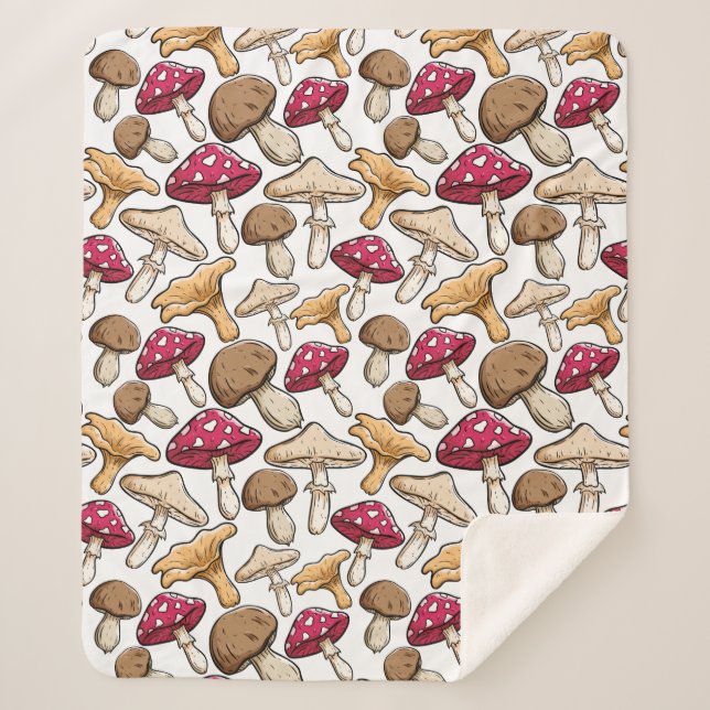 Decken aus Mushroom Pattern (Vorderseite)