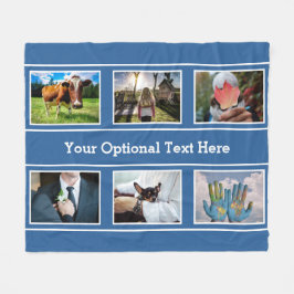 Decken IHRER 6 FOTO- u. TEXT-Fleece