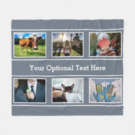 Decken IHRER 6 FOTO- u. TEXT-Fleece