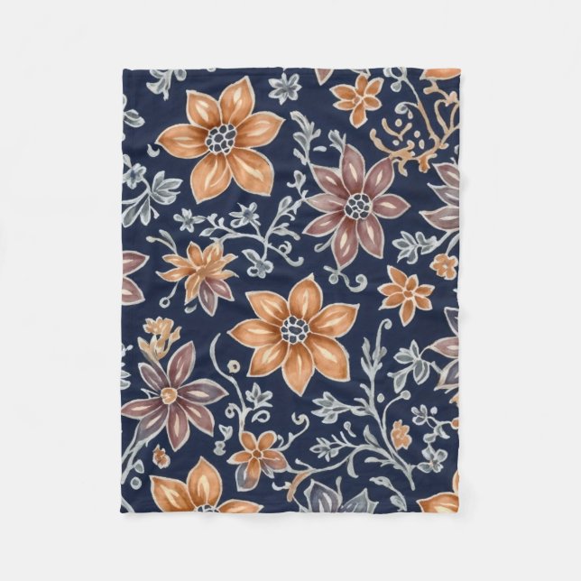 Decken mit Batikmuster (Vorderseite)