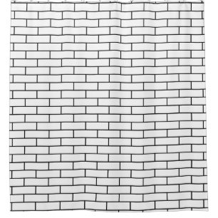 Decken Sie Wand-Muster… mit Ihrer Fliesenfarbe m Duschvorhang