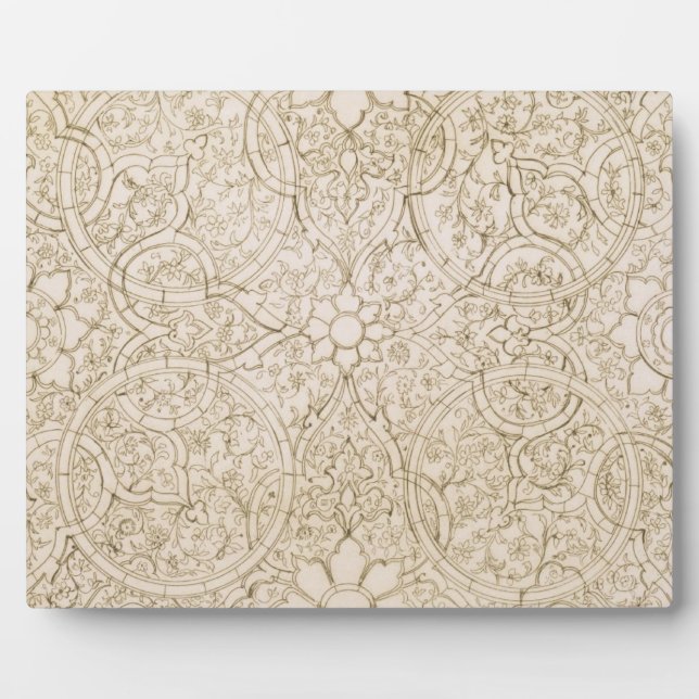 Deckendesign für das Perlzimmer, in Isfahan, für Fotoplatte (Vorderseite)