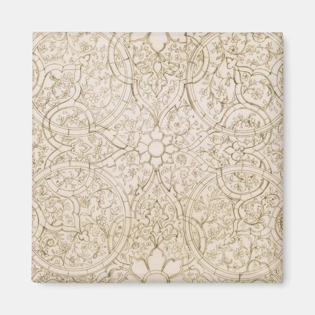 Deckendesign für das Perlzimmer, in Isfahan, für Magnet (Vorne)