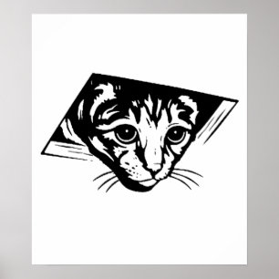 Deckenkatze Poster