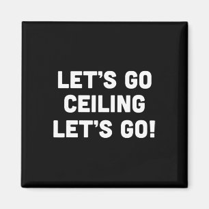 Deckenventilator-Shirt, Cheerleading-Team Hallowee Magnet