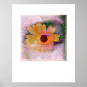 Deckkunst - Blume und Iris - Griego Poster