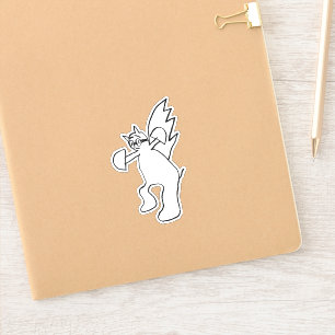 Declan's Cat Kid Aufkleber