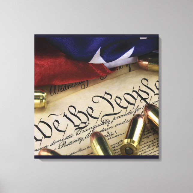 Declaration of Independence   Leinwanddruck (Vorderseite)