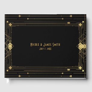 Déco Déco Gatsby Roaring 20's Wedding Gästebuch