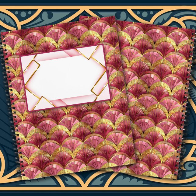 Deco Glamour neu interpretiert Notizbuch (Von Creator hochgeladen)