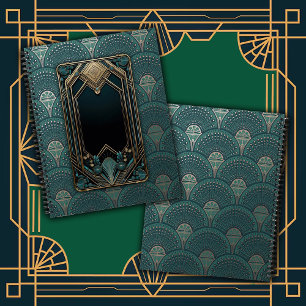 Deco Glamour neu interpretiert Notizbuch