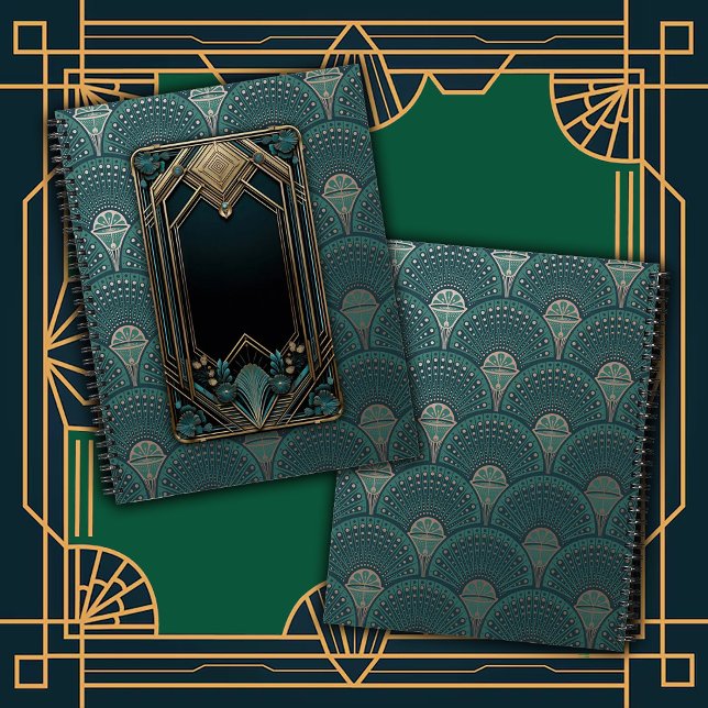 Deco Glamour neu interpretiert Notizbuch (Von Creator hochgeladen)