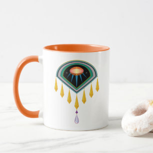 Deco Space Eierschale Tasse 11oz.