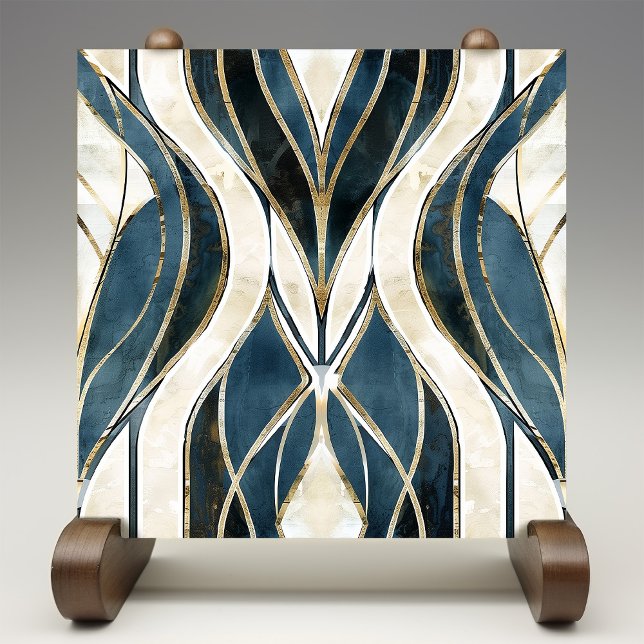 Deco Waves Glamour Keramikfliese (Von Creator hochgeladen)