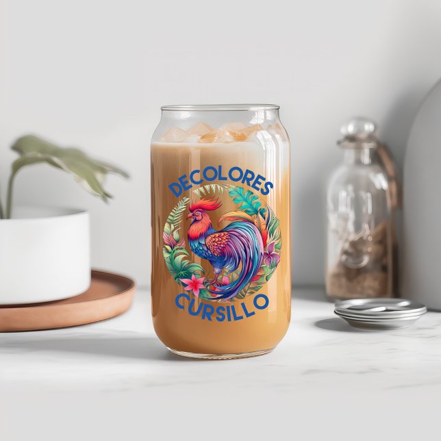 DeColores Cursillo Farbenfrohe Blumengestelle Dosenglas (Von Creator hochgeladen)