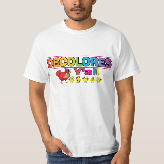 DECOLORES Sie T-Shirt (Vorderseite)