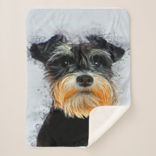 Décor Banket   Hund Lover   Niedlich Schnauzer  Sherpadecke