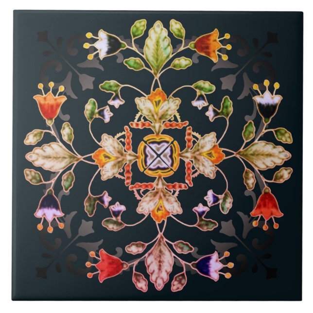 Décor Keramik Tile - Fiori Fliese (Vorderseite)