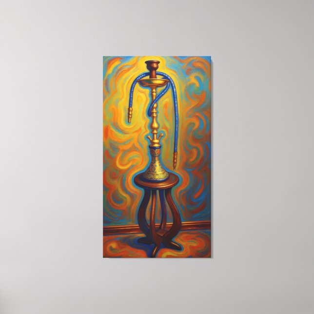 decoración lienzo HOOKAH arte oriental Leinwanddruck (Vorderseite)