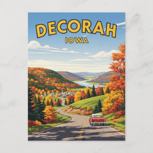 Decorah Iowa Travel Postkarte