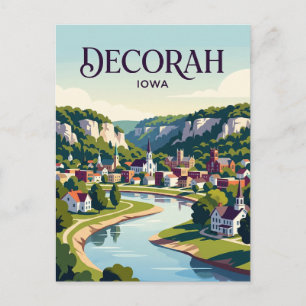 Decorah USA Postkarte