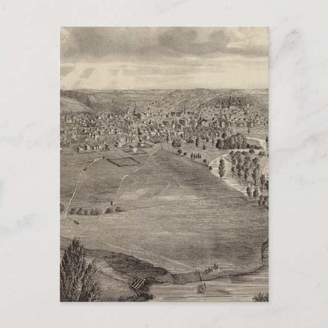 Decorah, Winnesheik Co., Iowa Postkarte (Vorderseite)