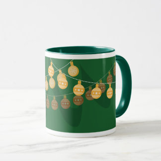 Decorated Christmas tree mug Tasse