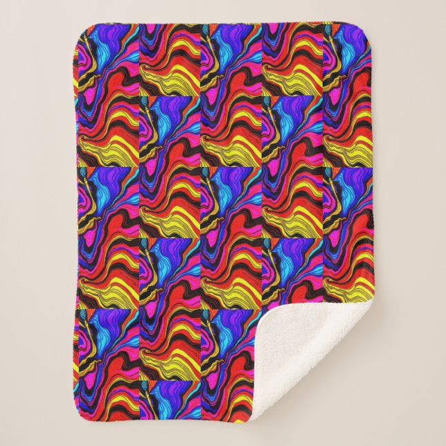 Decorated Sherpadecke (Vorderseite)