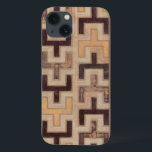 Decorative African Mudcloth Pattern Case-Mate iPhone Hülle<br><div class="desc">Decorative African mudcloth pattern by Norman Wyatt Jr. featuring geometric shapes that seem to fit together. Fans of Tetris or geometric shapes should make this purchase today!</div>