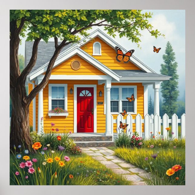Decorative Art - Zuhause Sweet Zuhause #2 Poster (Vorne)