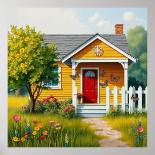 Decorative Art - Zuhause Sweet Zuhause #3 Poster