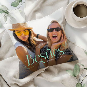 Decorative BESTIES, Best Friends Overlay Foto Kissen