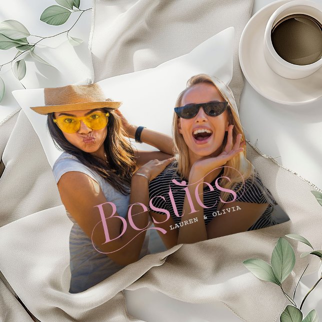Decorative BESTIES, Best Friends Overlay Foto Kissen (Von Creator hochgeladen)