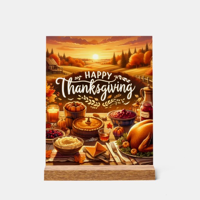 Decorative block acrylschild (Vorderseite)