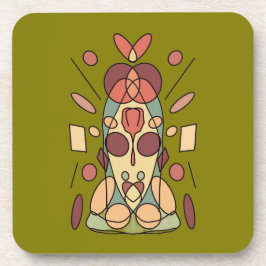 Decorative coach pillow getränkeuntersetzer