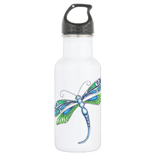 Decorative Dragonfly Trinkflasche