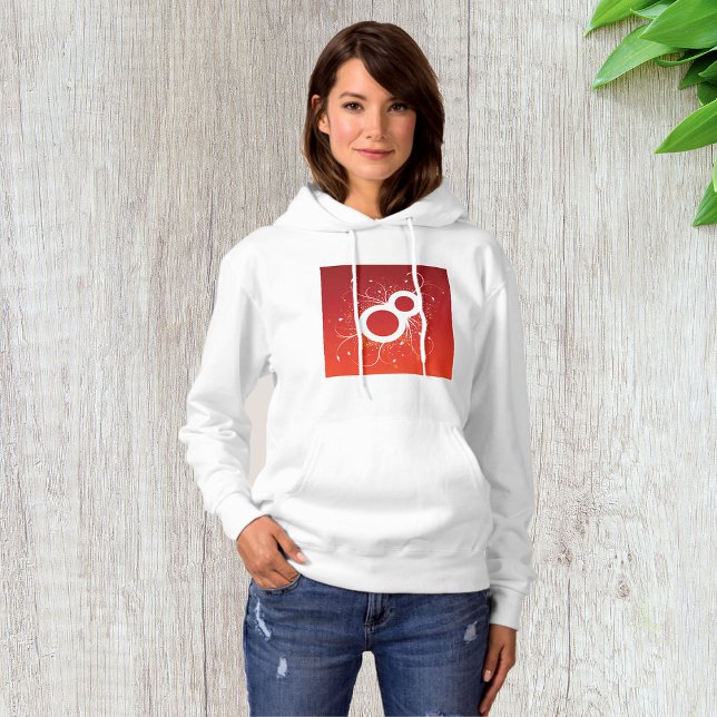 Decorative Eight Womens Hoodie (Von Creator hochgeladen)