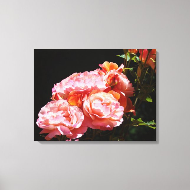 Decorative Fine Art druckt Roses Leinwand (Vorderseite)