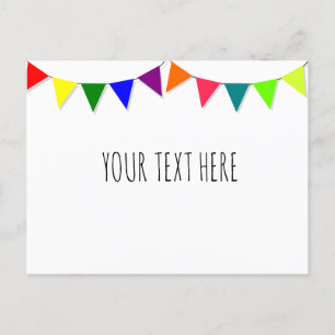 Decorative Flags Postkarte